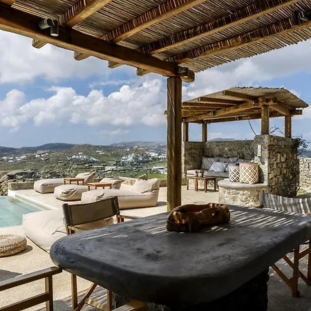 Aquadise Seaview Pool Villa - Three Bedrooms Mykonos Town Zewnętrze zdjęcie